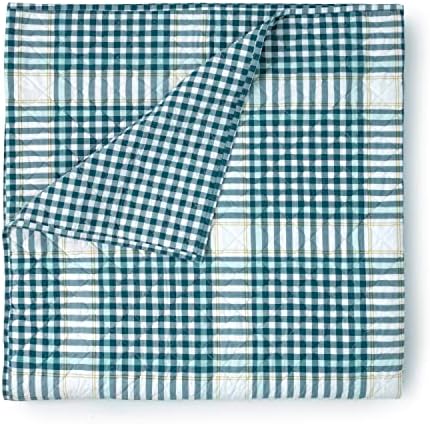 מרתה סטיוארט ג'יימי קינג קינג סדרת שמיכת שמיכה - 3 חלקים | כותנה אורגנית - אריגה מגניבה ופריכה